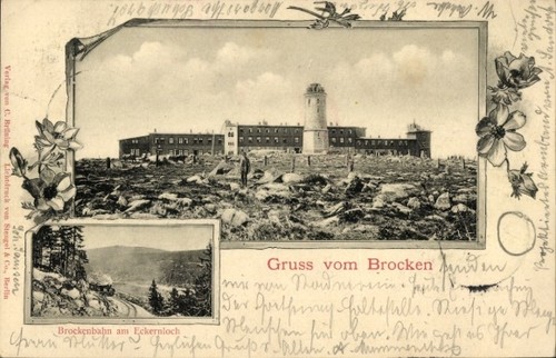 Brocken harz - brocken, im