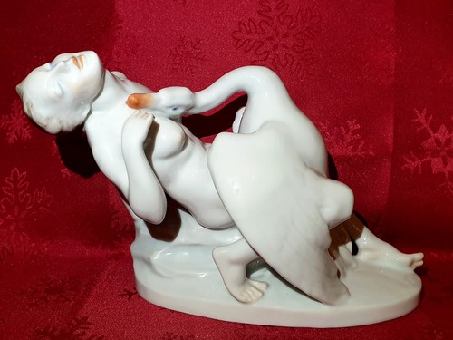Herend art deco figur aktfigur - figur,