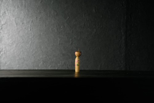 Vintage japanische kokeshi - vintage,