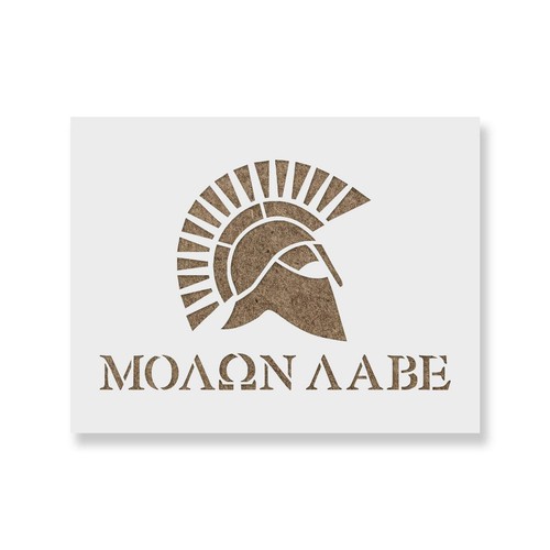 Molon labe spartan helm - molon,