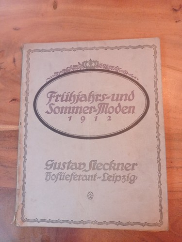 Altes modeheft frühjahr - altes,