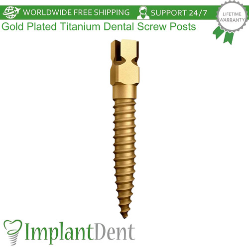 Vergoldete titan dental - titan,