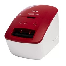 Brother QL-600R Professioneller Etikettendrucker für Einzel- und Endlosetiketten