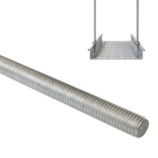 Edelstahl Gewindestange V2A DIN 976 Gewindebolzen M3-M20 1 Meter Gewindestab A2