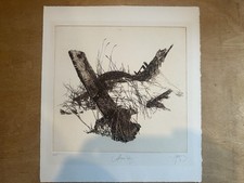 Walter Herzog – „Strandung“ (1985) – Original-Radierung, handsigniert & 61/75