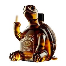 Schildkröte Wein Trinkglas