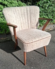 Cocktail Sessel Clubsessel Vintage 50er Easy Lounge Chair Mid Century Rockabilly