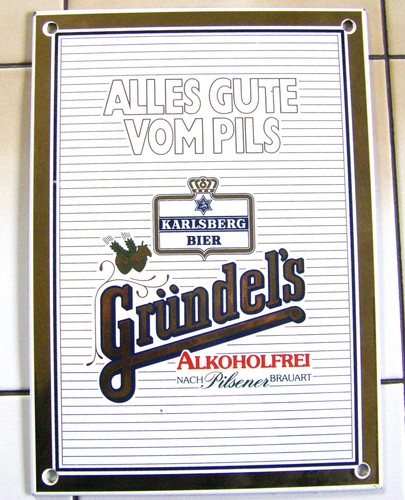 Karlsberg bier altes emaille - karlsberg, bier-altes