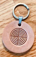 Leder Anhänger Munition Wiederladen Zielscheibe Pistole Revolver Holster