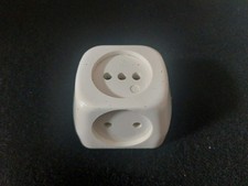 DDR 3 Fach Steckdose Aufputz