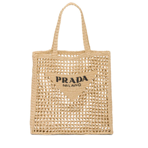 Prada raffia neutrale - raffia,