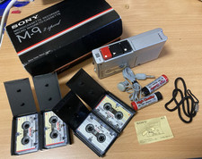 SONY M9 Microcassette Recorder  OVP Plus 5 Microcassetten Diktiergerät