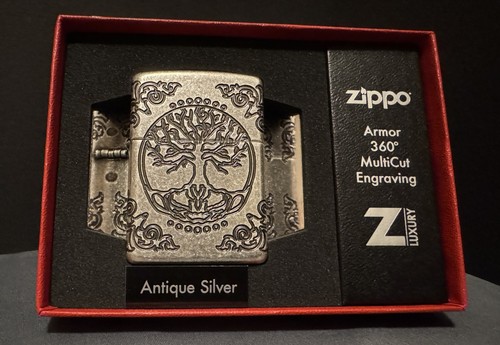 Zippo armor case antique - armor,