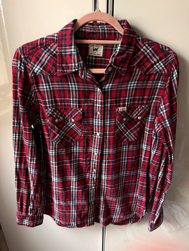 Lee damen flanellhemd kariert - damen,