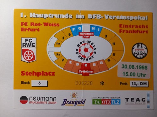 Ticket eintrittskarte dfb - /,