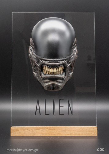 Xenomorph head display - ,