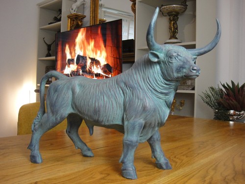 Deko figur stier büffel - 44,