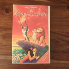 König der Löwen VHS Video