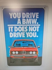 50 Jahre BMW 3er Blechschild