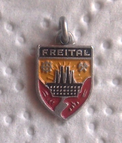 Metall bettelarmband wappen - metall,