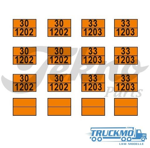 Tekno parts adr sign type - type, 2