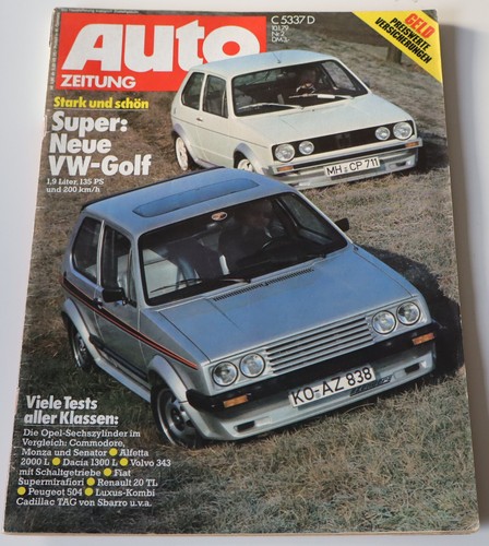 Auto zeitung 1979 opel - auto,