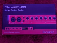 Focusrite Clarett 8pre Usb