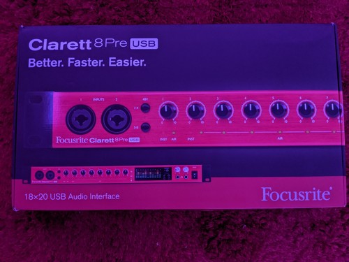 Focusrite clarett 8pre usb - 8pre,