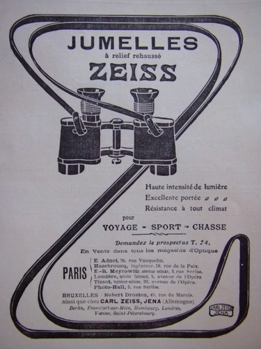 Werbung zeiss fernglas mit - zeiss,