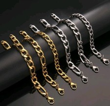 10 Stk Figaro Armband Mix