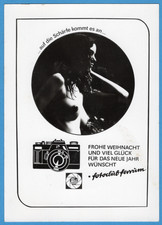 23/1031 FOTO EROTIK FRAU  FOTOGRAFIE  DDR  RIESA?  FOTOCLUB FERRUM - WEIHNACHTEN