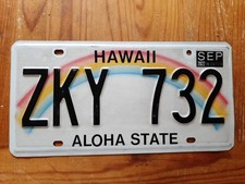 Originales USA Nummernschild