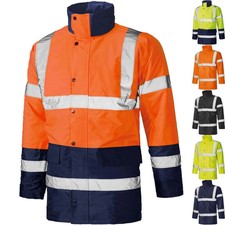 Hi Vis Parka Jacke wasserdicht