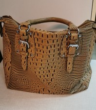 Handtasche Krokodilleder-Optik