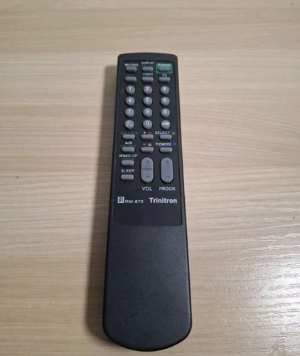 Sony trinitron 870 ersatz - trinitron, rm-870
