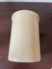 Ton-Weinkühler Vintage Antik Keramik 12 cm Durchmesser 16 cm hoch