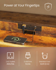 Gaming Schreibtisch mit LED