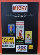 Micky Waue Auktionskatalog 33
