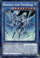 Nekroz von Trishula BLMM-DE132 Secret Rare Yugioh Karte Deutsch