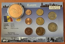 Kursmünzsatz  Andorra