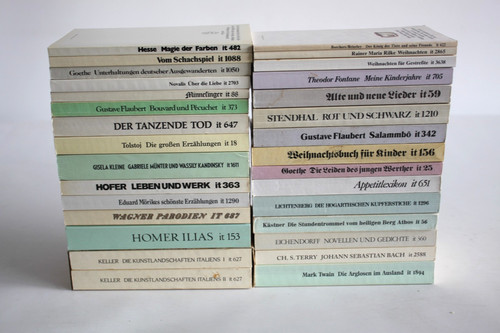 Insel verlag konvolut 30 - insel,