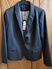 NEU Comma Blazer Gr. 40 grau NP 139,99€