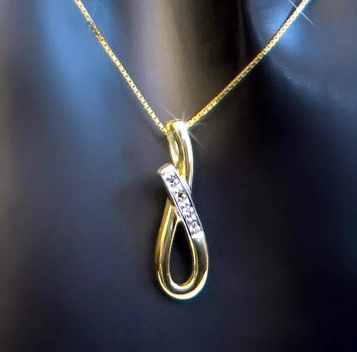 Goldkette venezianer mit - goldkette,