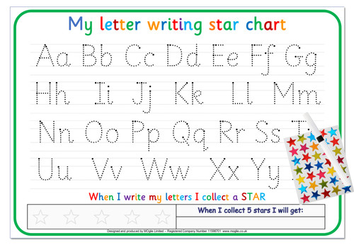 Buchstaben schreiben alphabet - schreiben,