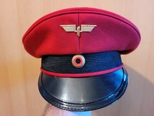 DEUTSCHE BUNDESBAHN VERKEHRSAUFSICHT MÜTZE SCHIRMMÜTZE 1983   GRÖSSE 57