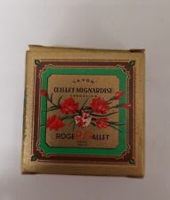 Roger & Gallet Mini Seife Carnation 2064  Vintage Neu in OVP