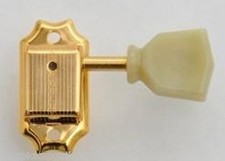 Kluson Single line Tulip M33VG gold Tulip Mechaniken Tuner Gitarrenbau