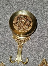 Vintage Messing Kleiderhaken