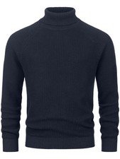 Indicode Herren Strickpullover INHarlan-Pullover Herrenpulli Rollkragen Männer