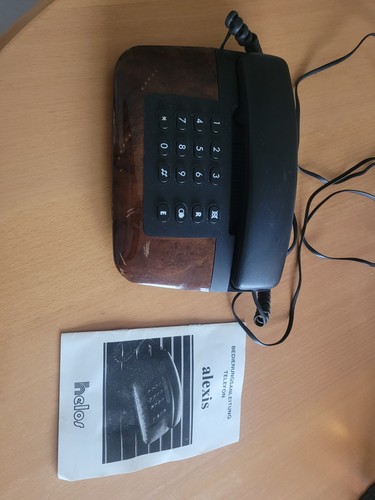 Tastentelefon holzoptik - tastentelefon,